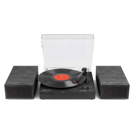 Fenton RP165B Record Player Set Black/Grey (102.151)