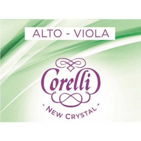 Corelli New Crystal A-Strings Loop End Viola