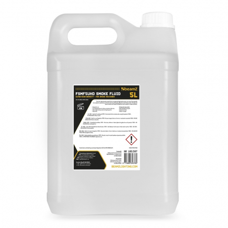 BeamZ FSMF5UHD Smoke Fluid 5L Ultra-High-Density (160.587)