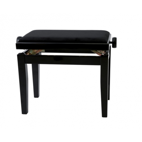 Gewa Piano Bench Deluxe Black High Gloss (130010)