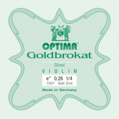 Optima Violin Strings Goldbrokat 1/4E (631550)