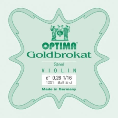Optima Violin Strings Goldbrokat 1/16E (631570)