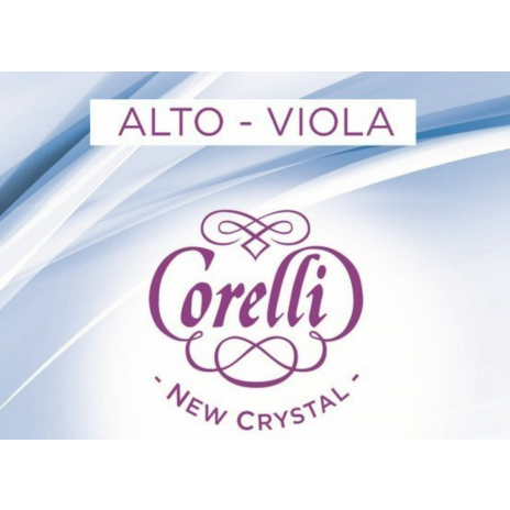 Corelli New Crystal A-Strings Loop End Viola A