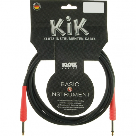 Klotz KIKC4.5PP3 Instrument Cable
