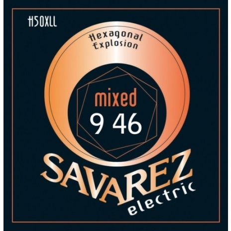 Savarez Strings for E-guitar Hexagonal Explosion 