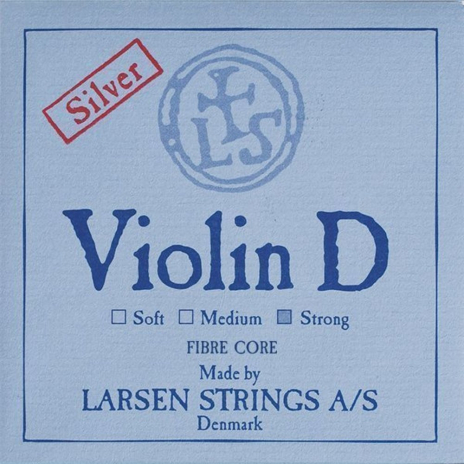 Larsen Original Violin D-String Silver