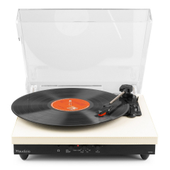 Audizio RP113C Record Player with BT in/out Cream (102.064)