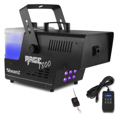 BeamZ Rage 1800LED Smoke Machine with Timer Controller (160.718)