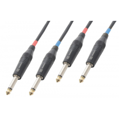 CX72-5 Cable 2X6.3Mono-2X6.3Mono 5.0m