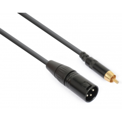 CX132 Cable Converter XLR Male-RCA Male