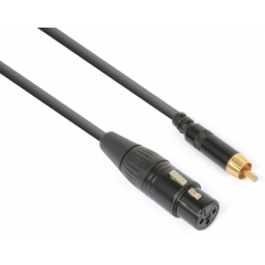  CX136 Cable Converter XLR Female - RCA Male