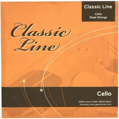 Gewa F641074 Cello String Set Classic Line 1/4 Medium Tension