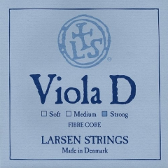 Larsen Original Fibre Core D-String Viola Aluminium
